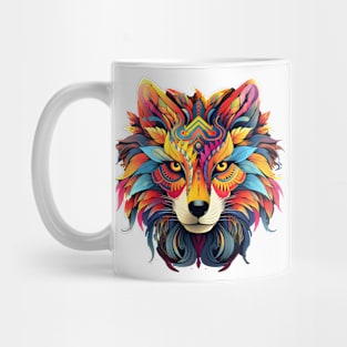 Boho Animal Face #6 Mug